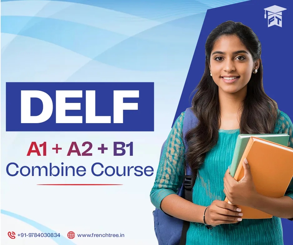 Delf A1 + A2 + B1 Combine Course in one